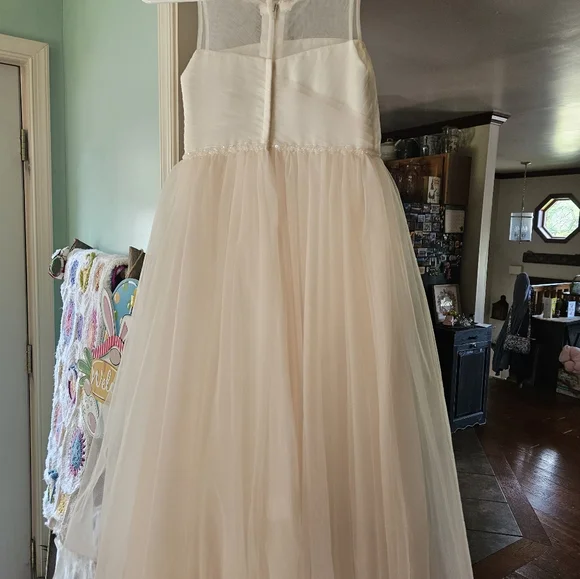 Girls Flower Girl Dress by Azazie Size 8 - Picture 3 of 10